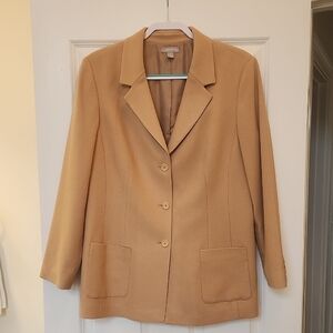 Nordstrom  Vintage Women's Wool And Cashmere Blazer